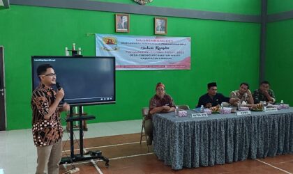 Desa Cibogo Waled, Resmi Kenalkan Layanan Administrasi Digital