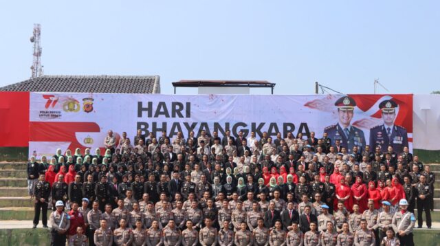 HUT Bhayangkara ke 77 Polresta Cirebon