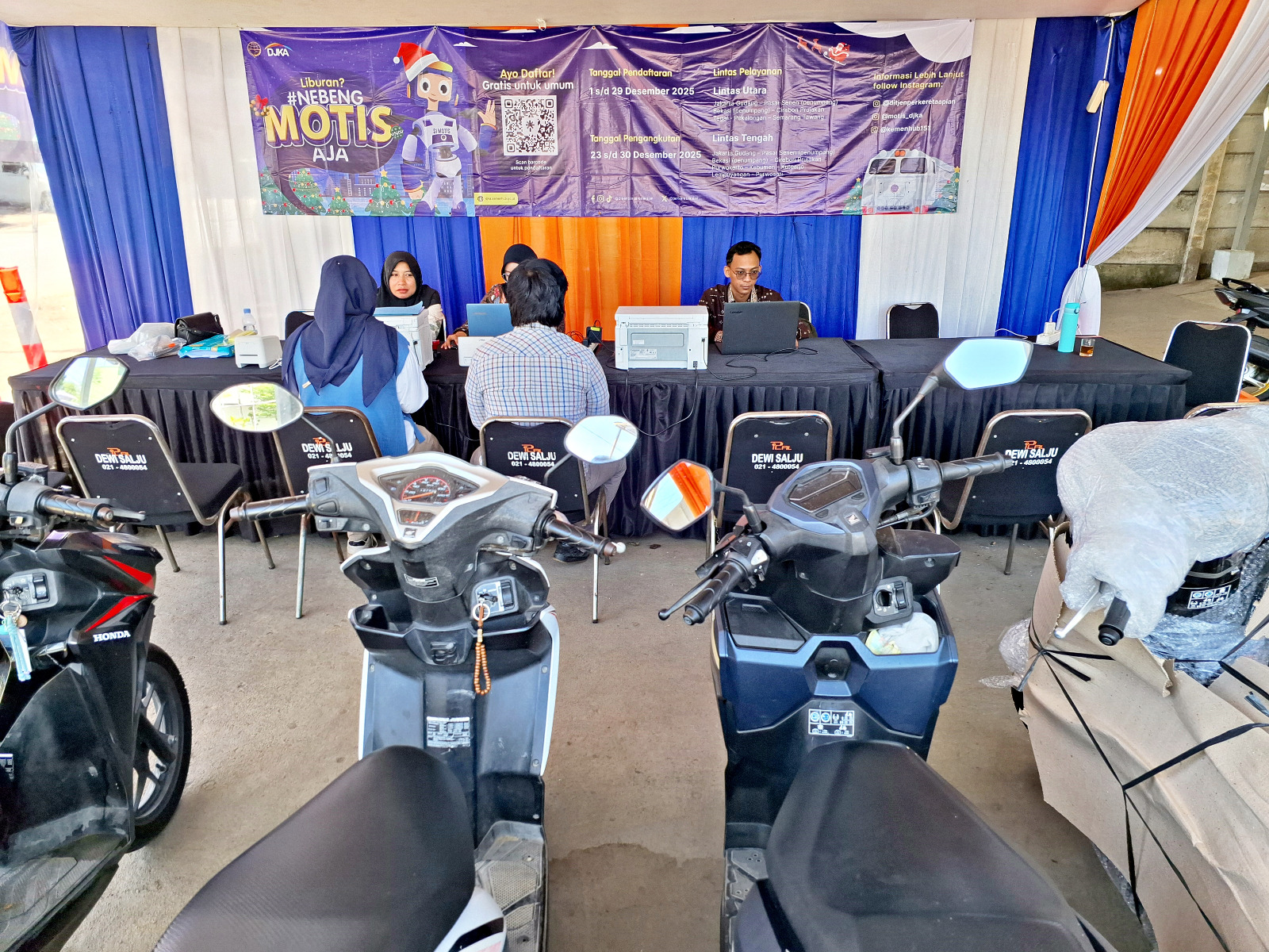 angkutan motor gratis